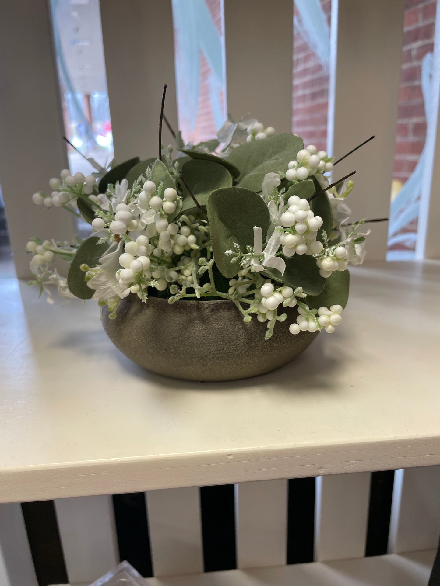 Metal Pot Planter - sm round