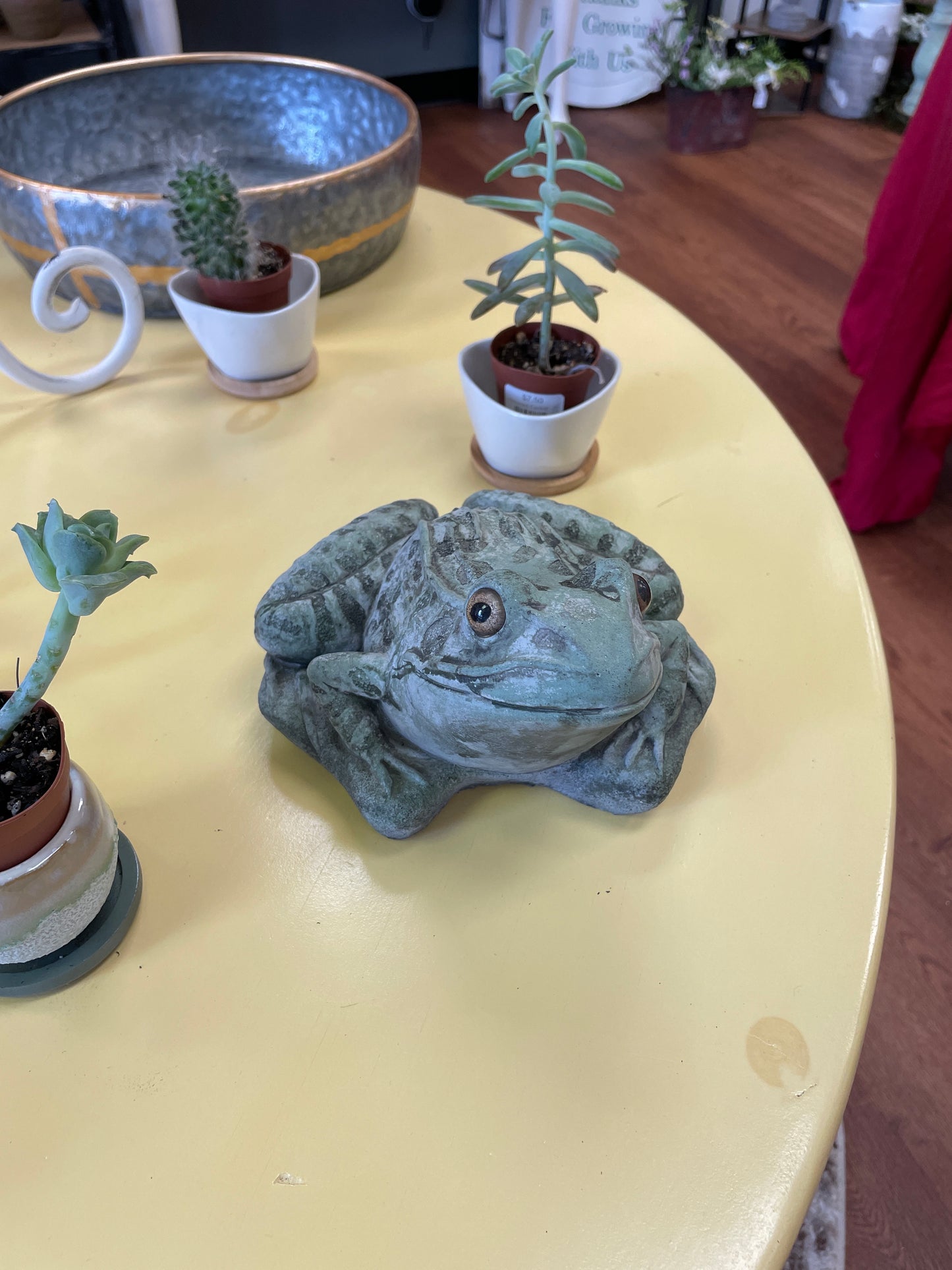 Concrete Garden Frog