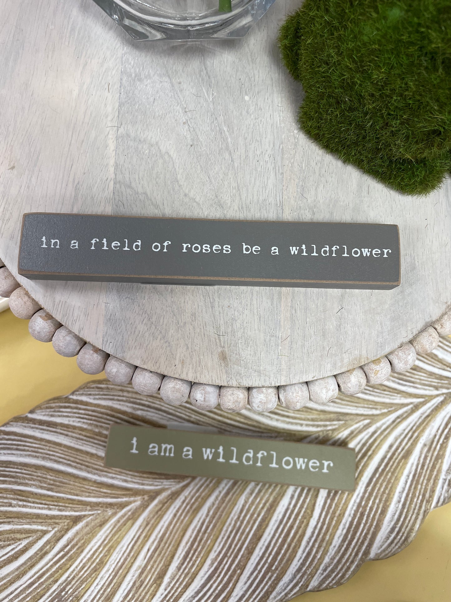 Wildflower Talking Stick