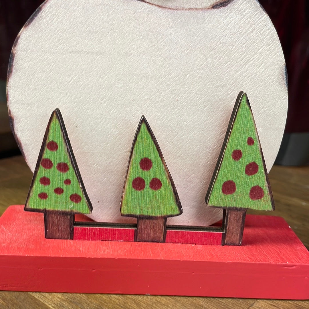 Snowman - Candy Cane