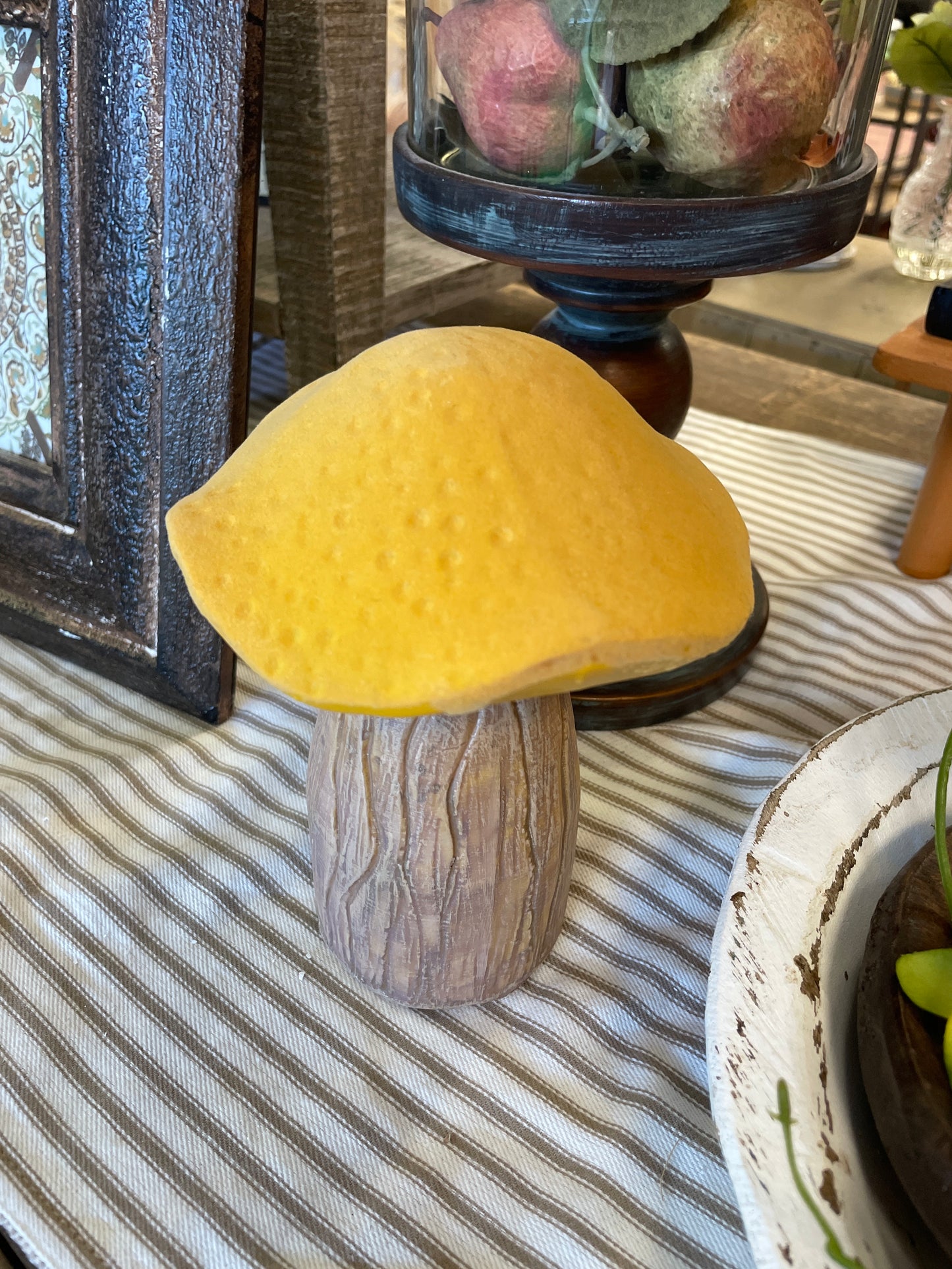 Gold Capped Mushroom