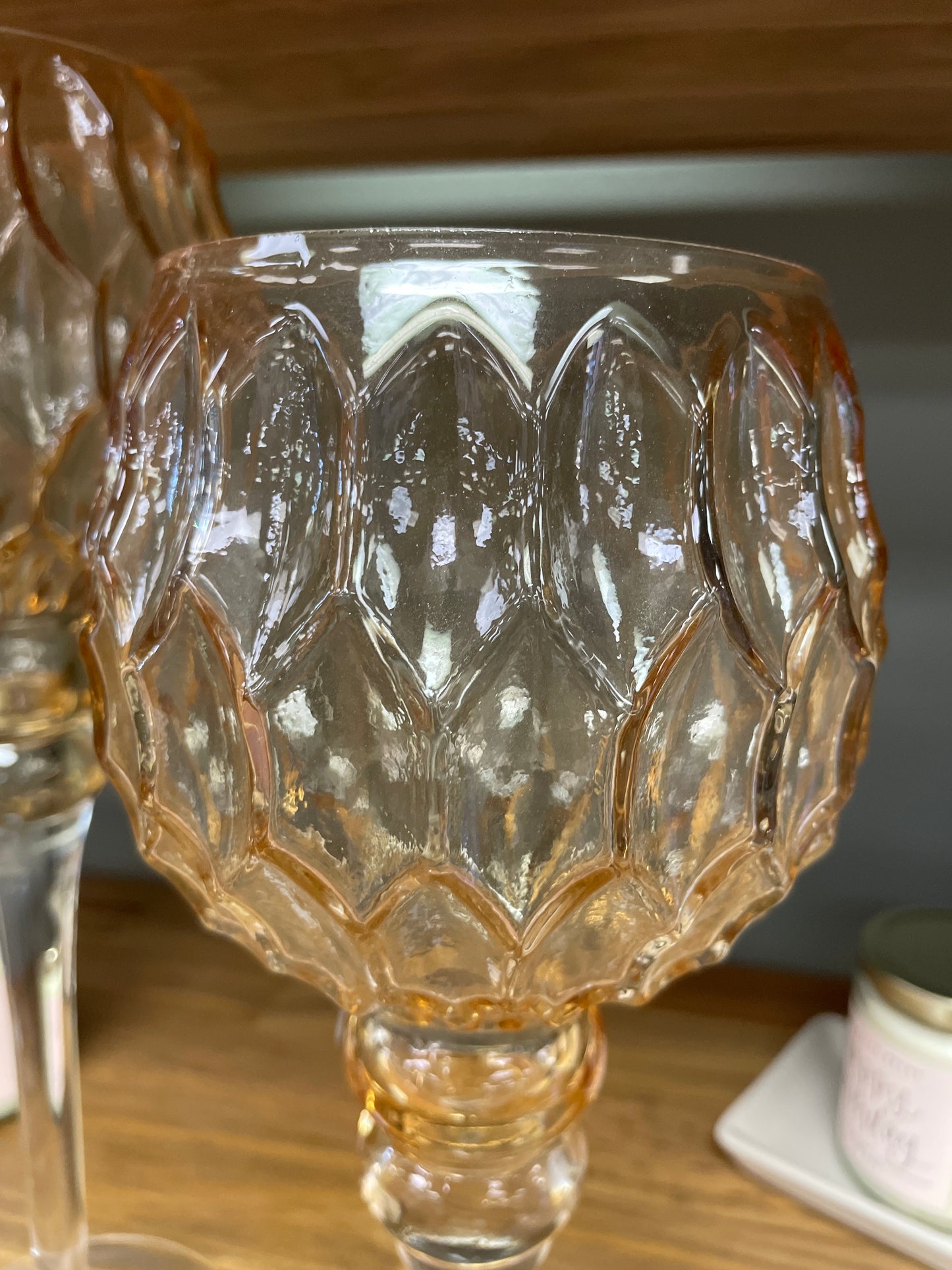 Lt Amber Goblet - Med