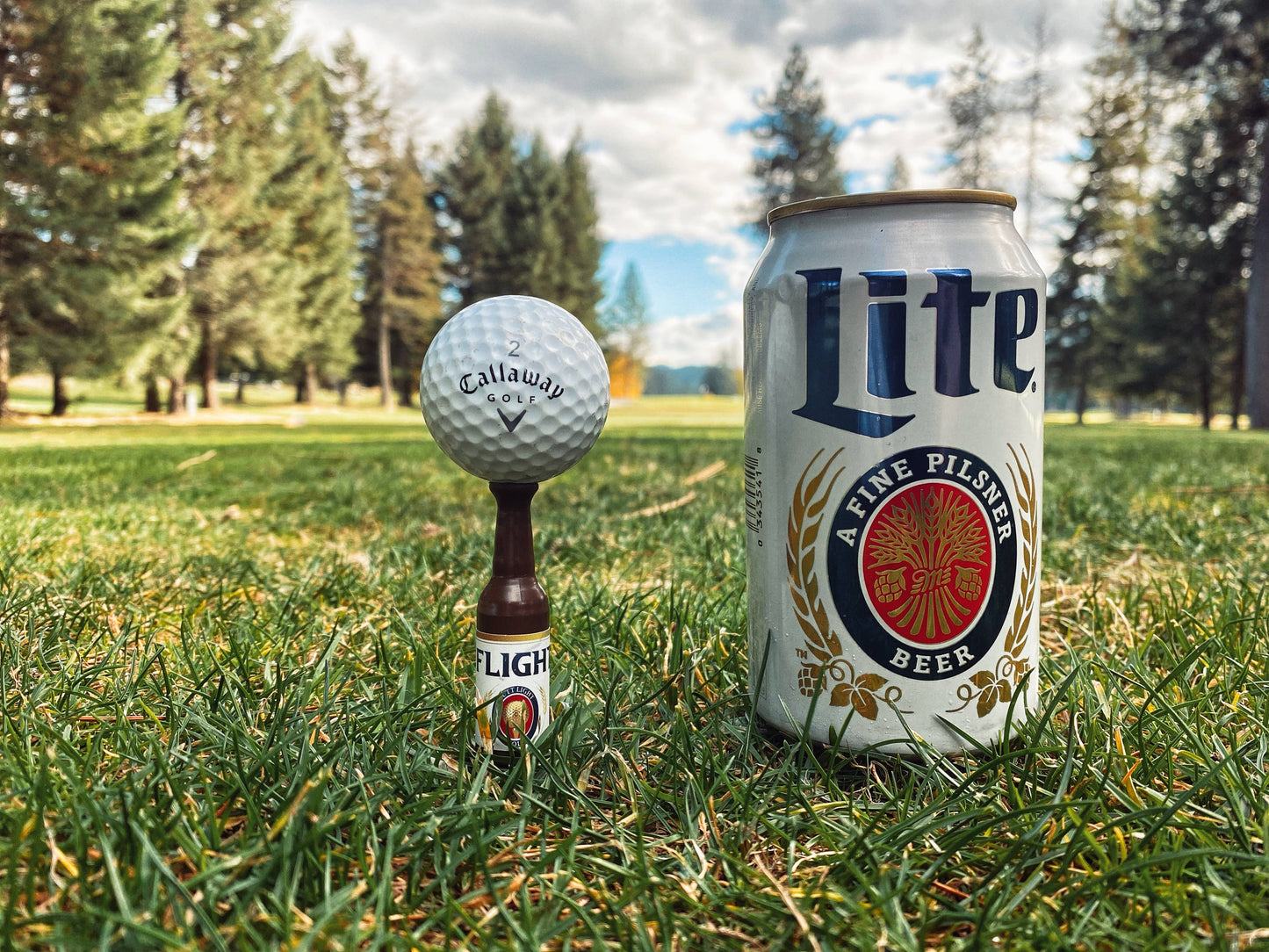 Beer Bottle Golf Tees: Putt Light