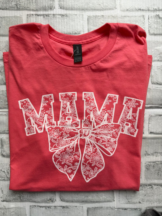Mama (lace) Tee