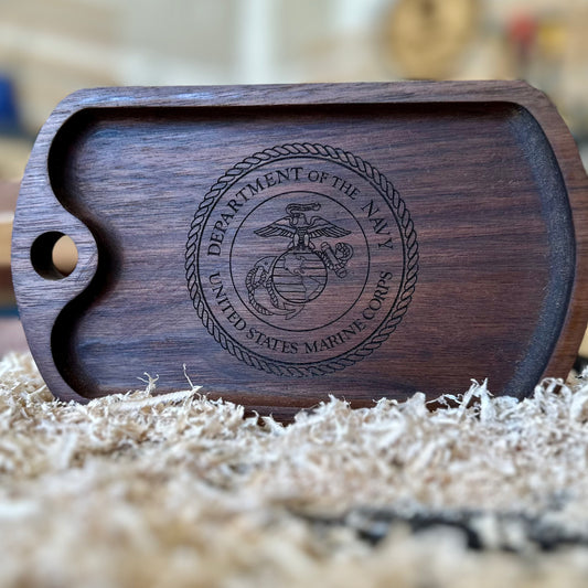Valet Trays - Marine Corp Seal