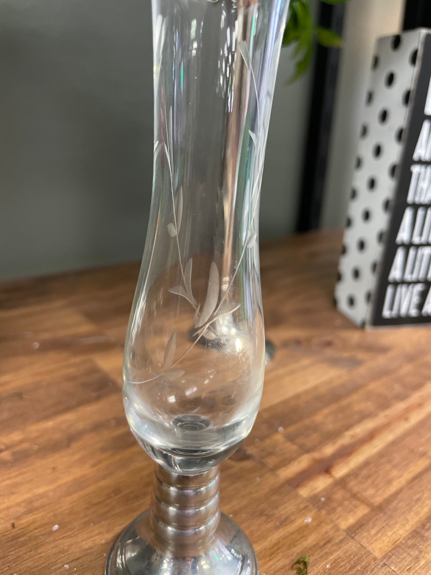 Empire Pewter Bud Vase