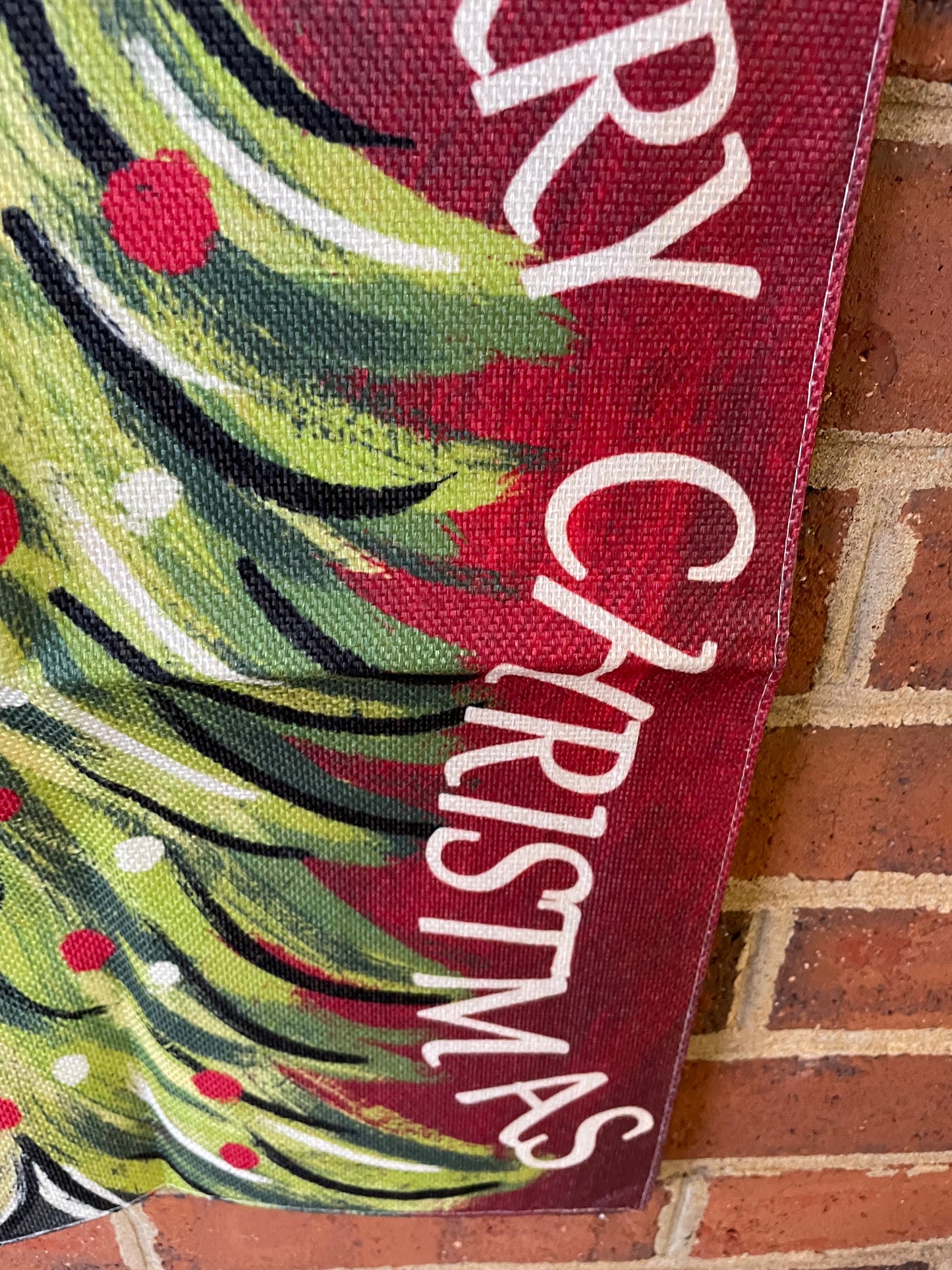 Garden Flag - Merry Christmas