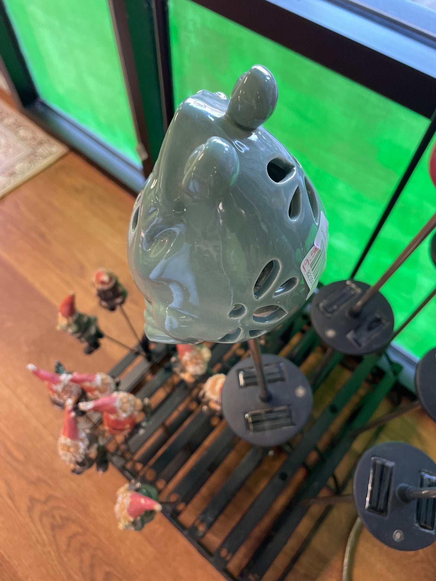 Green Solar Frog