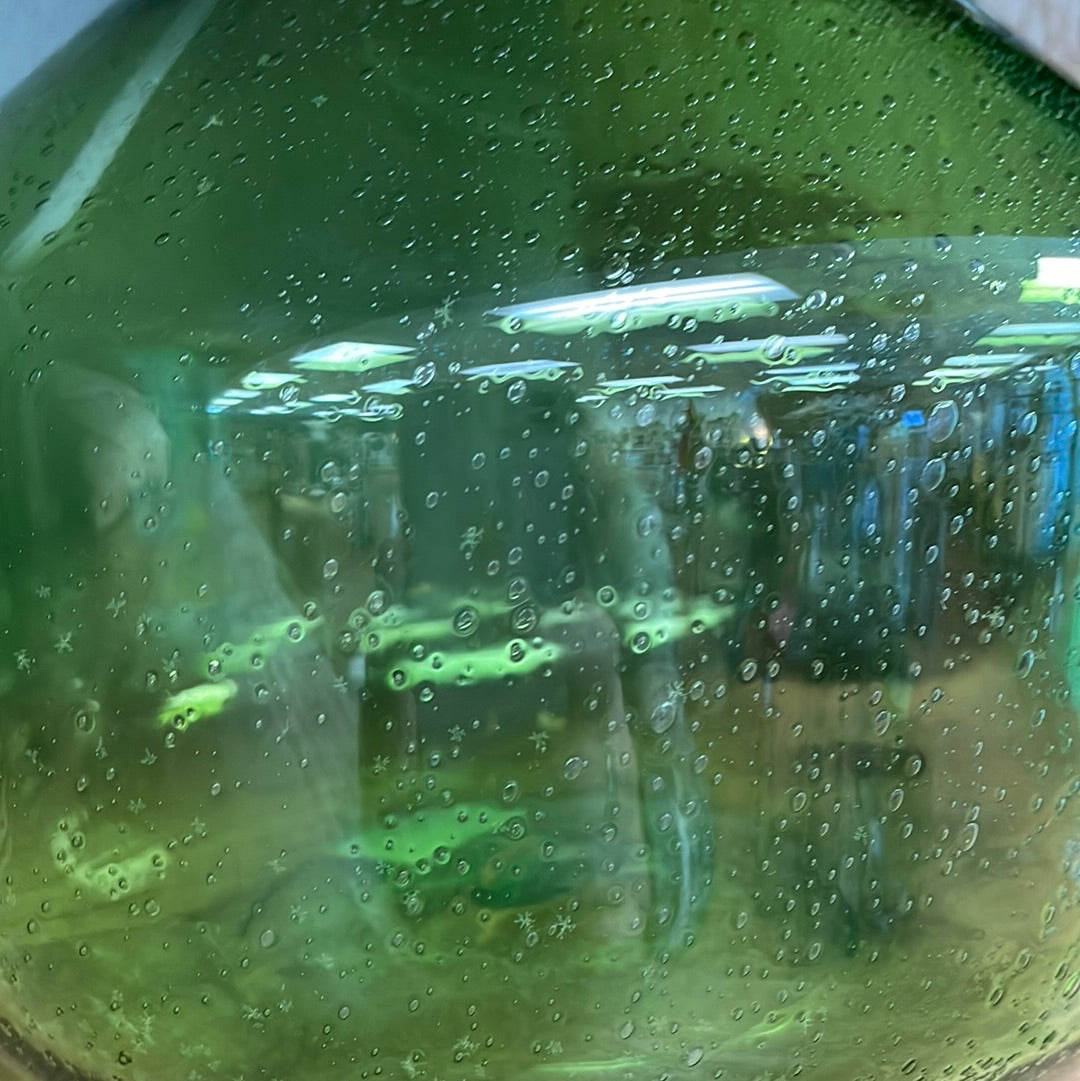 Green Bubble Vase