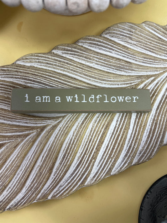 Wildflower Talking Stick