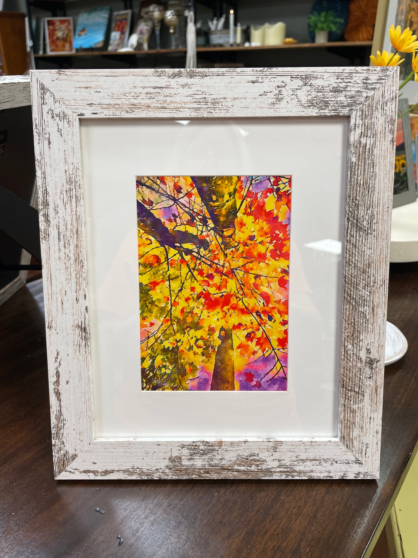 Fall  Painted Trees Art