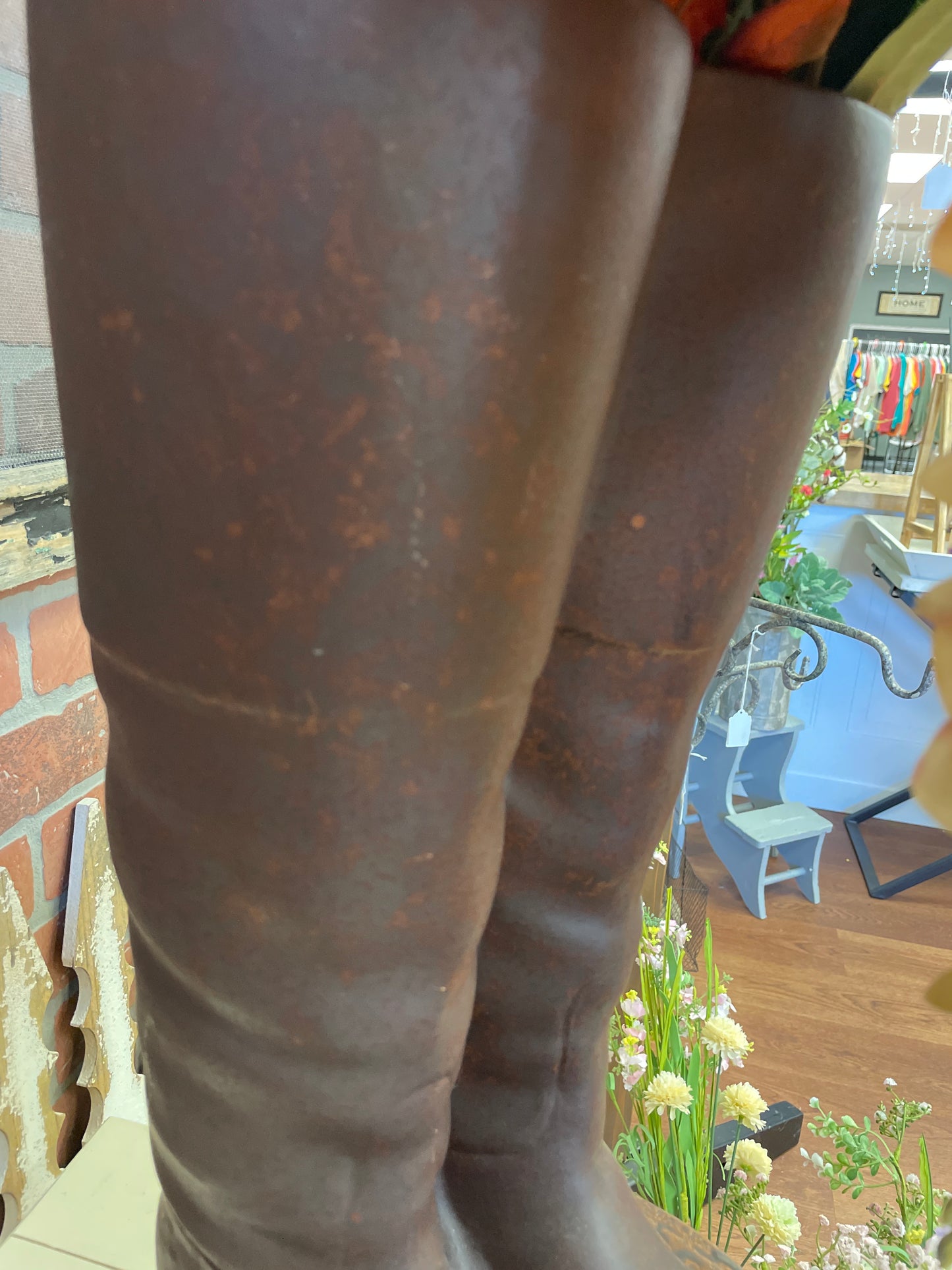 Riding Boots Umberlla Stand/Planter