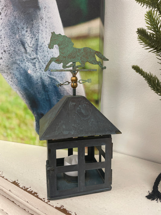 Horse Weathervane Sm Lantern