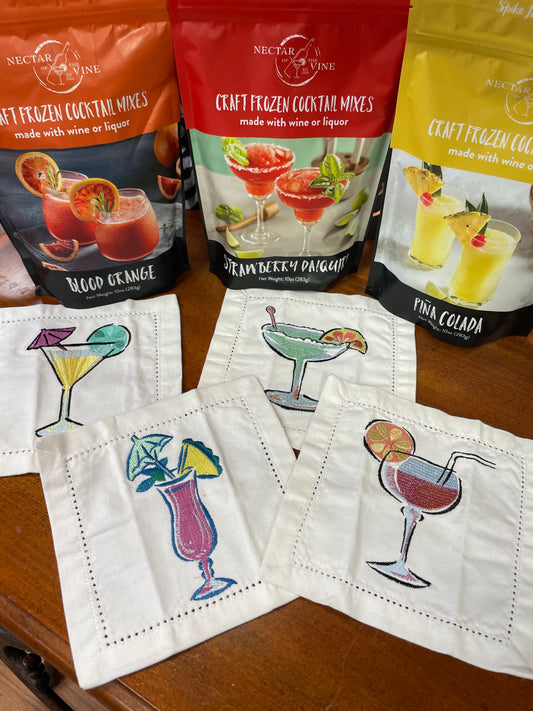 Drink Fabric Coasters