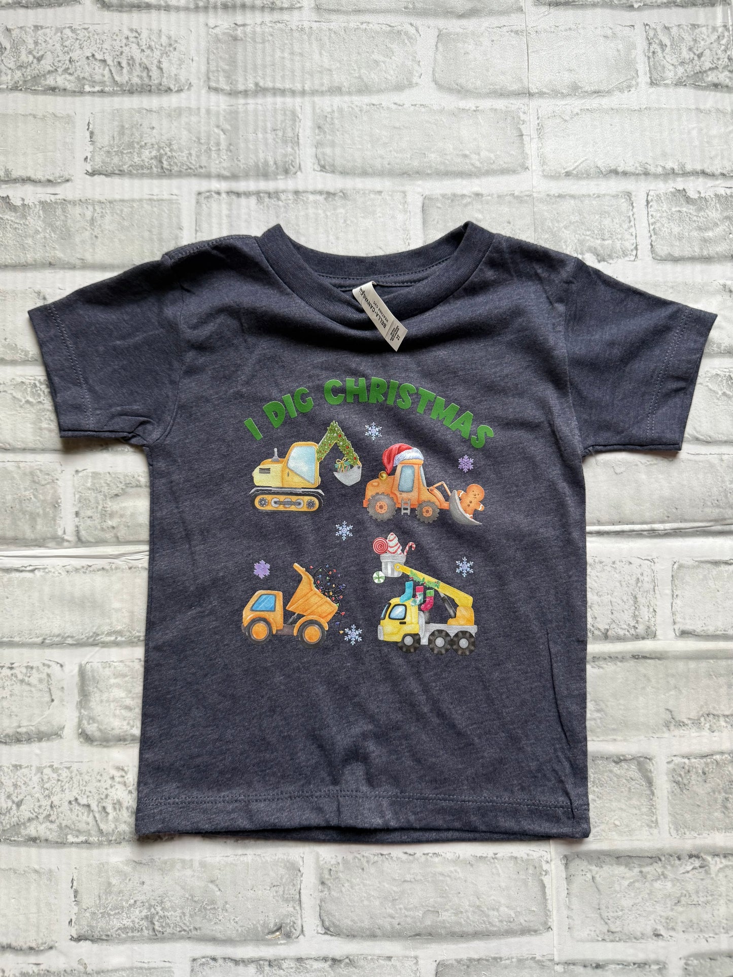 Dig Christmas Toddler Tee