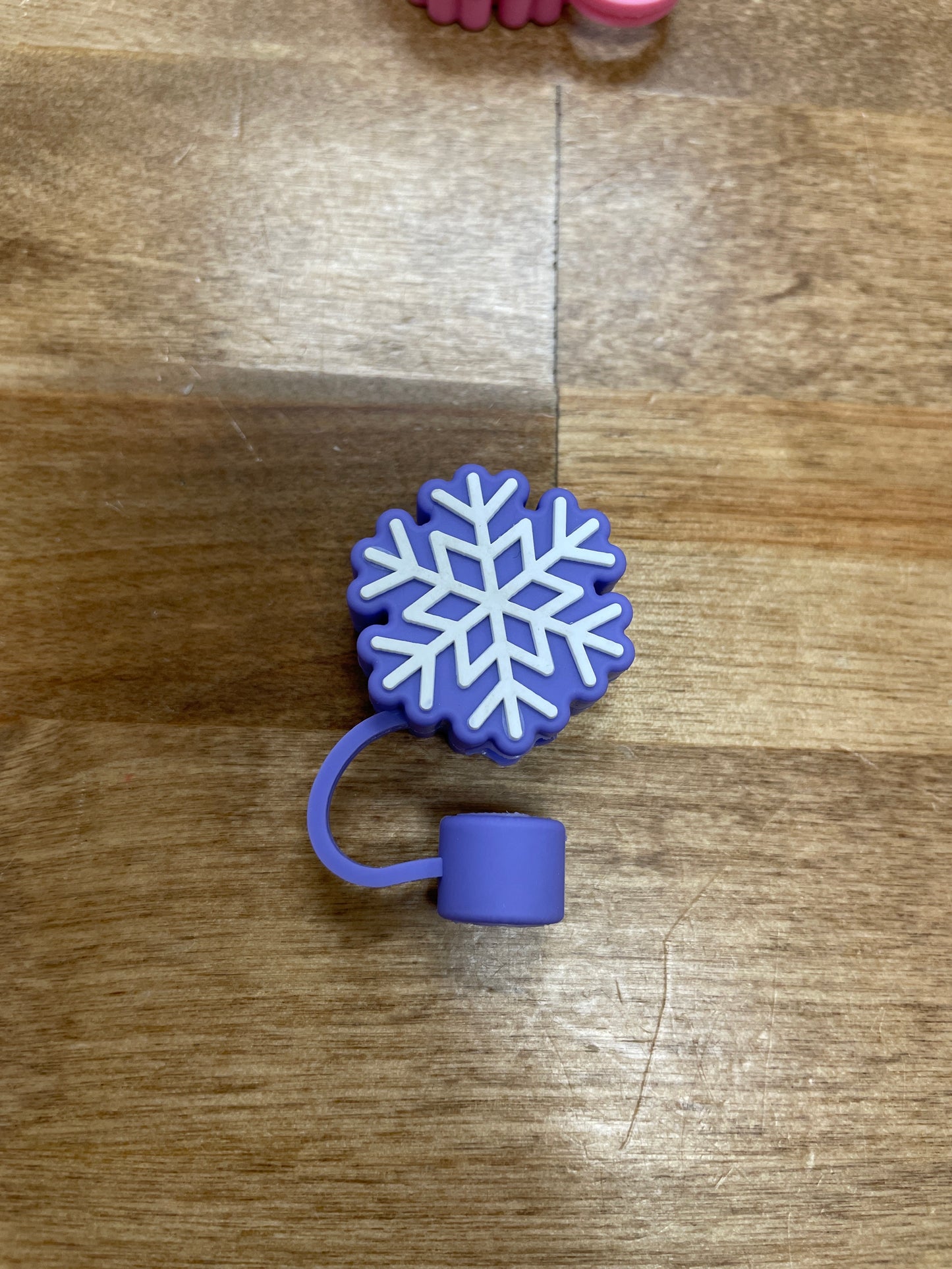 Snowflake Straw covers