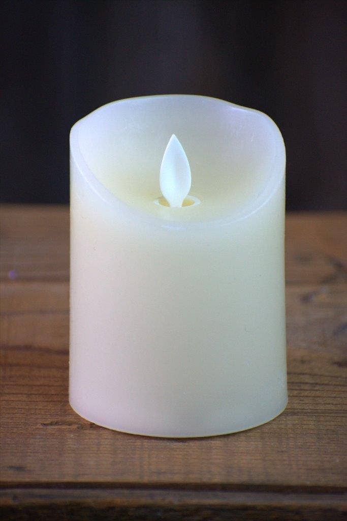 4" Moving Flame LED Candle