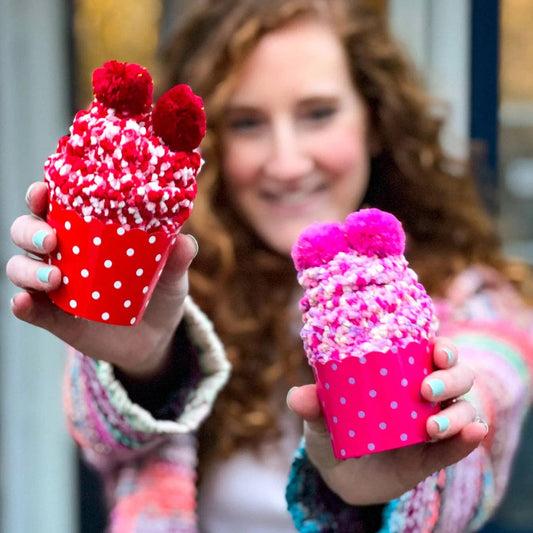 Cozy Cupcake Socks - Assorted Colors