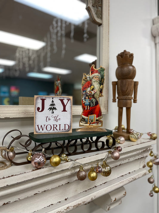 Joy to the World - word block