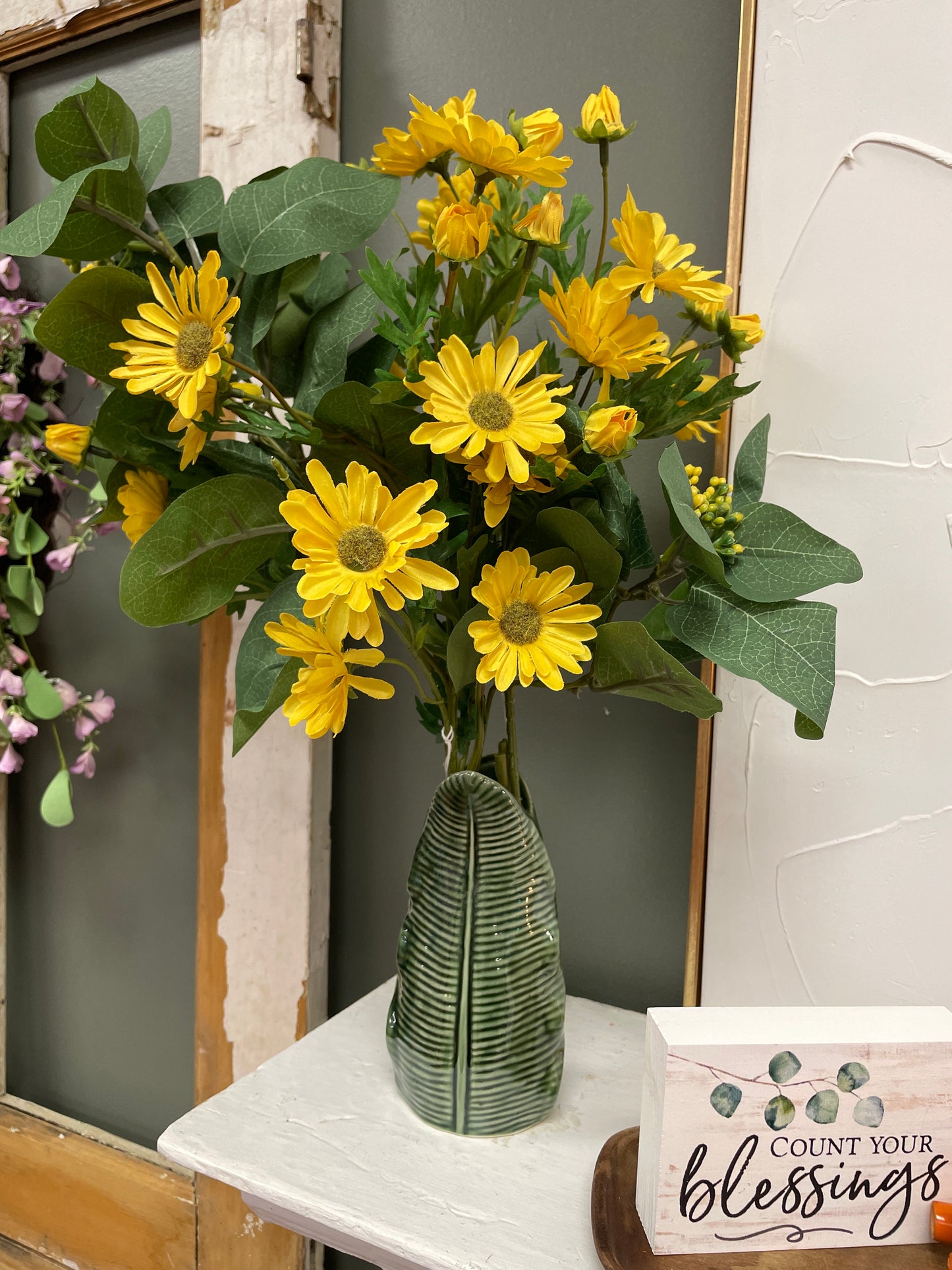 Yellow Daisy Stem