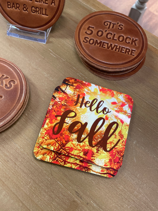 Coasters - Happy Fall