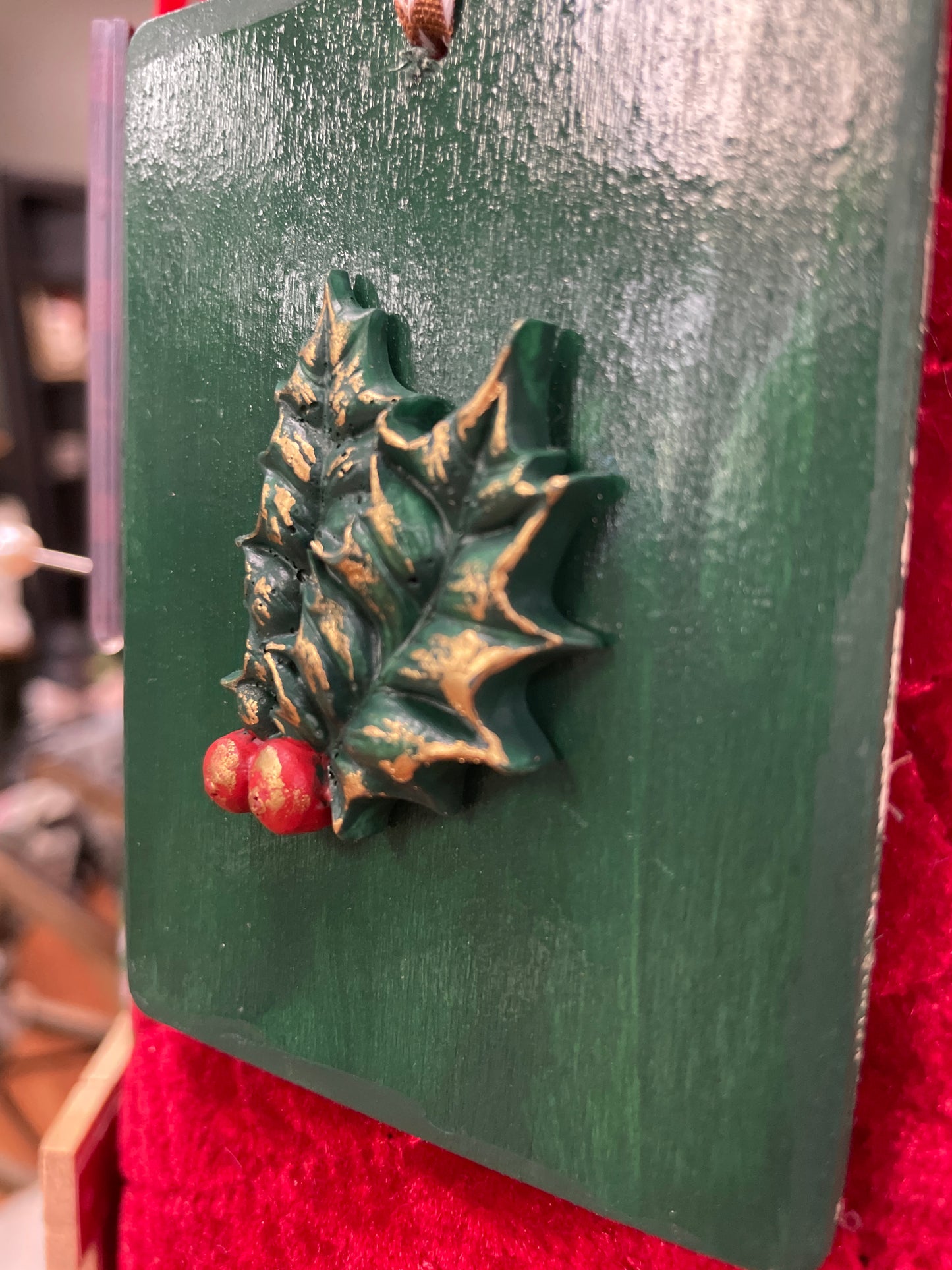 Tree Ornament w/Beads