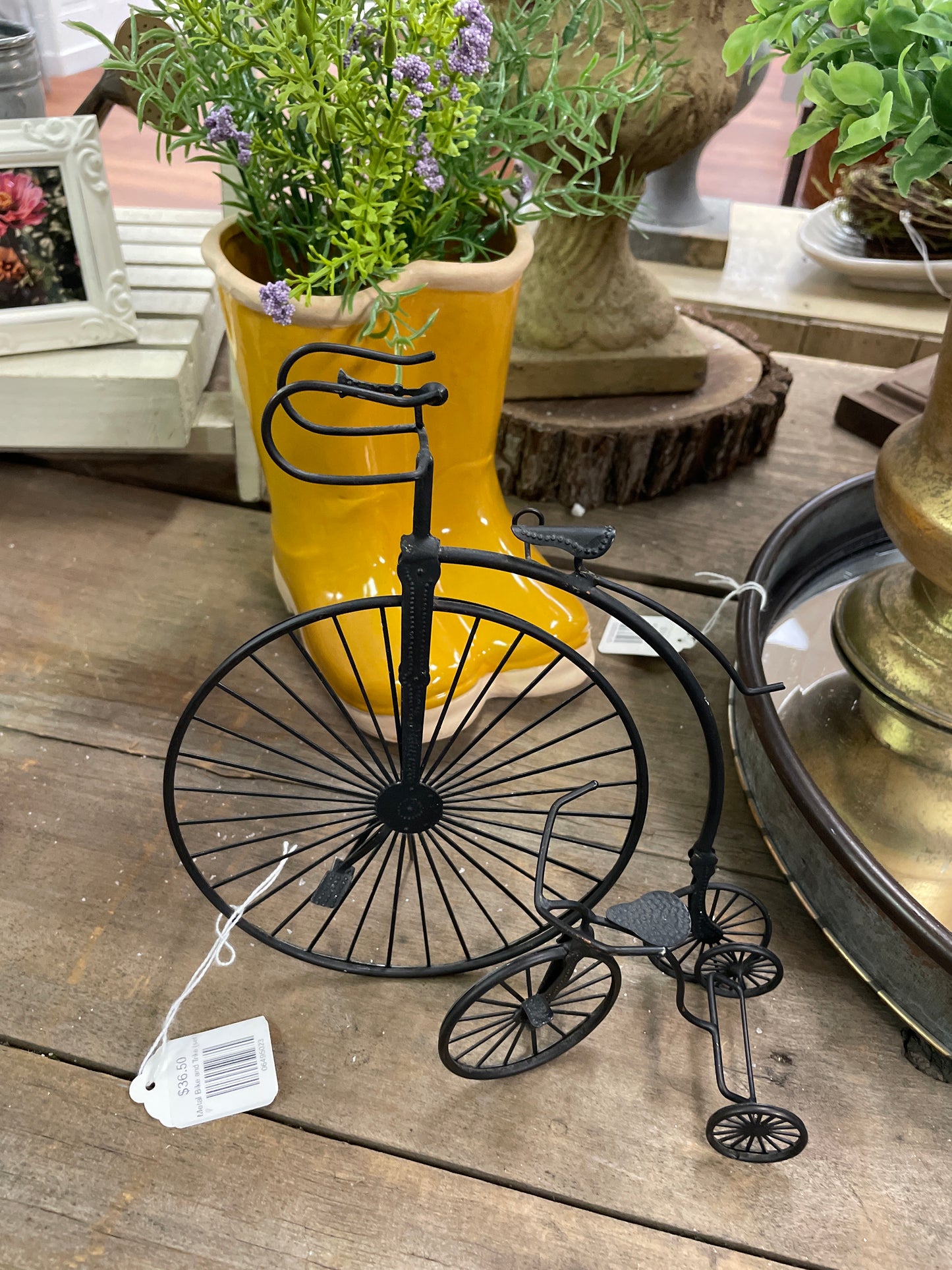 Metal Bike and Trike (set)
