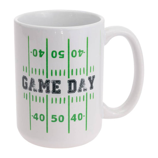 14 oz. Game Day Football Ceramic Mug