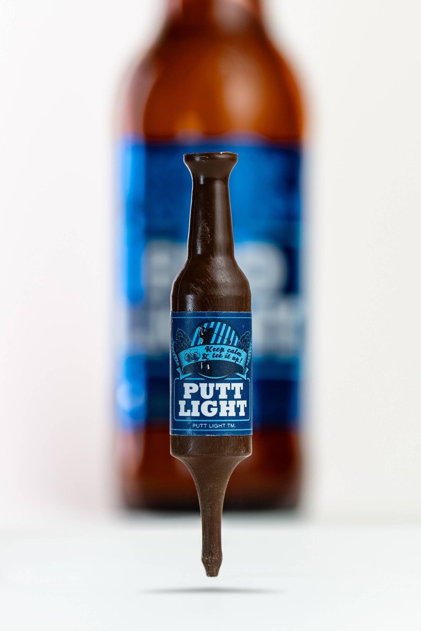 Beer Bottle Golf Tees: Putt Light