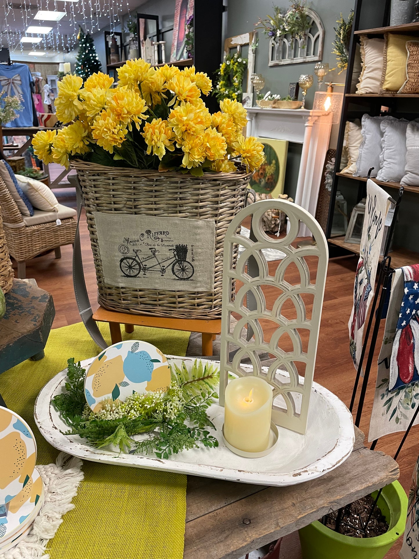 Market Flower Basket