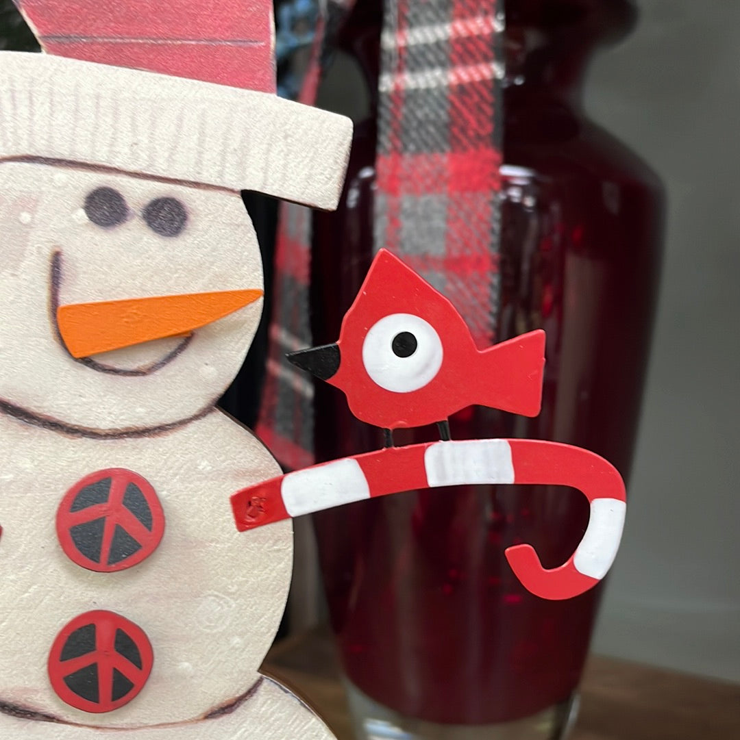 Snowman - Candy Cane