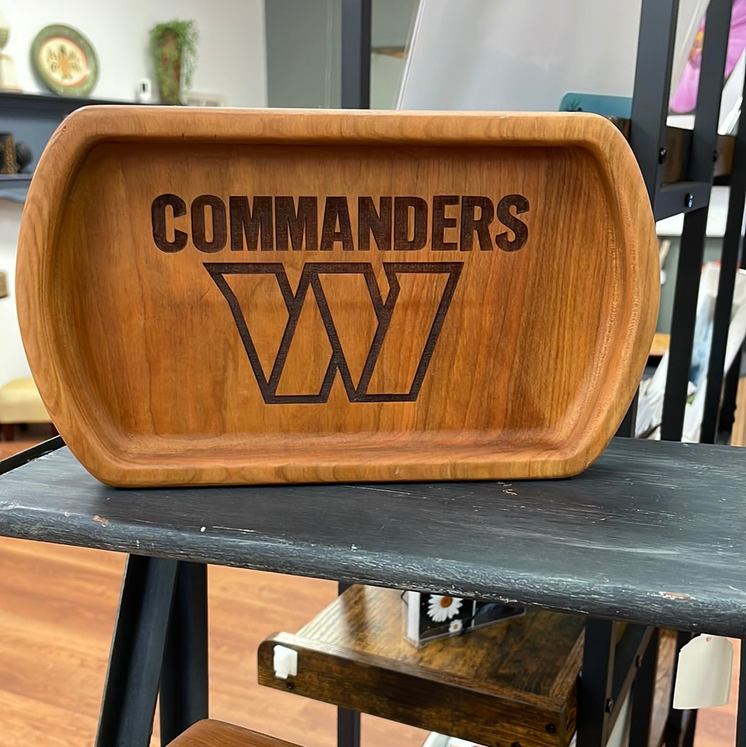 Sports Tray -  Commanders W