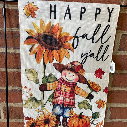 Garden Flag - Happy Fall Y'all