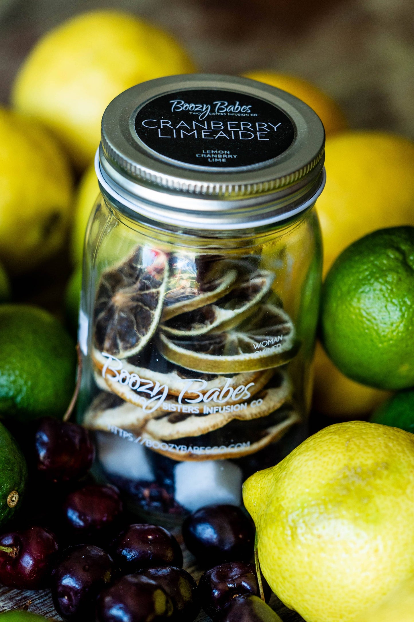Cranberry Limeaide: 8oz (Jar)