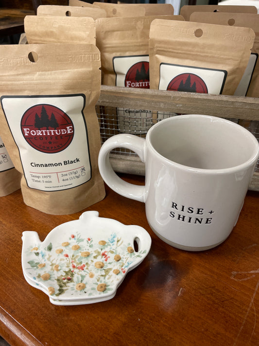 Floral Tea Bag Holder - Daisies