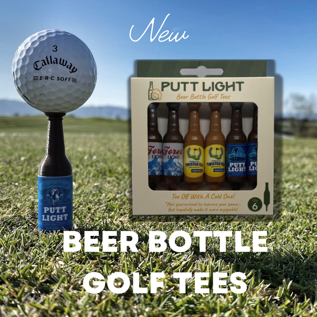 Beer Bottle Golf Tees: Putt Light