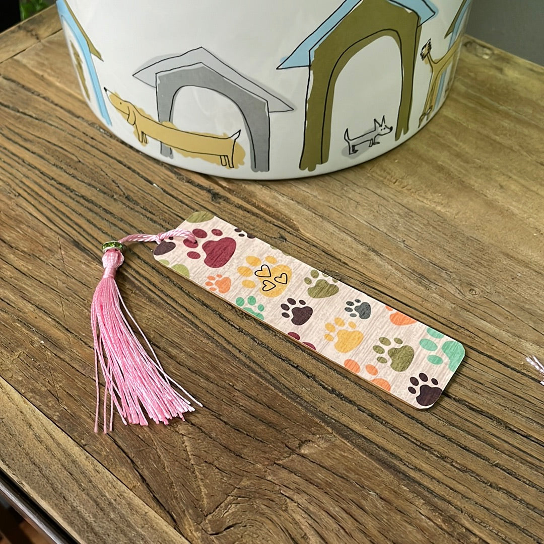 Paw print Bookmark