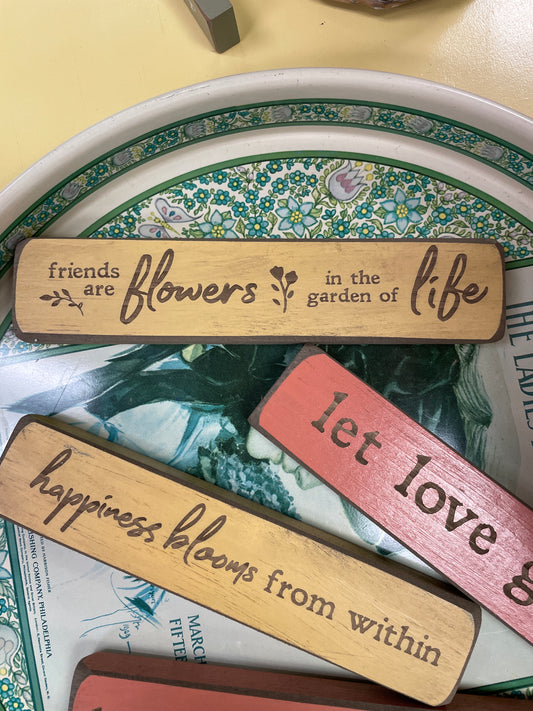 Friendship Garden Talking Sticks