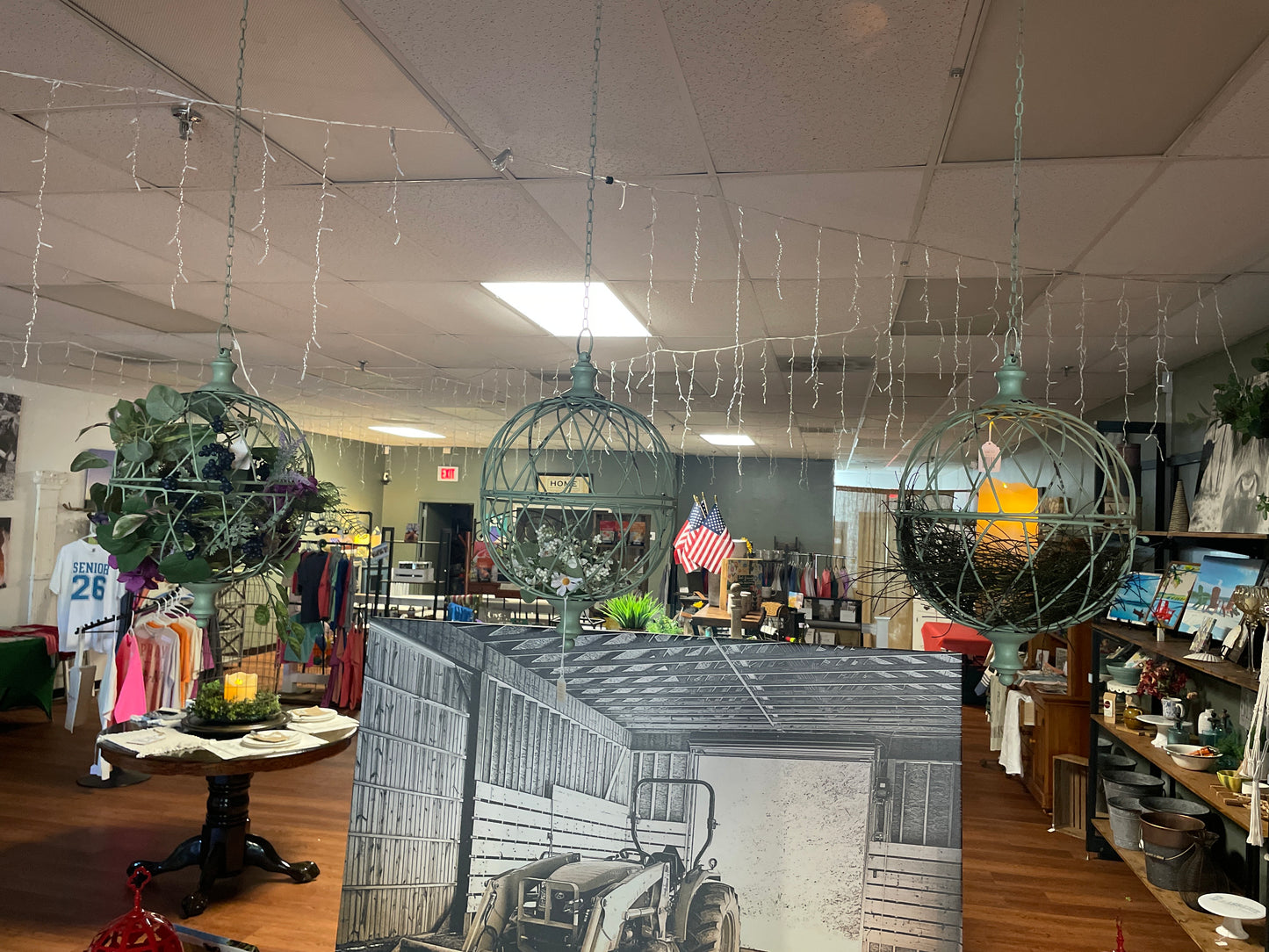 Large Hanging Sphere