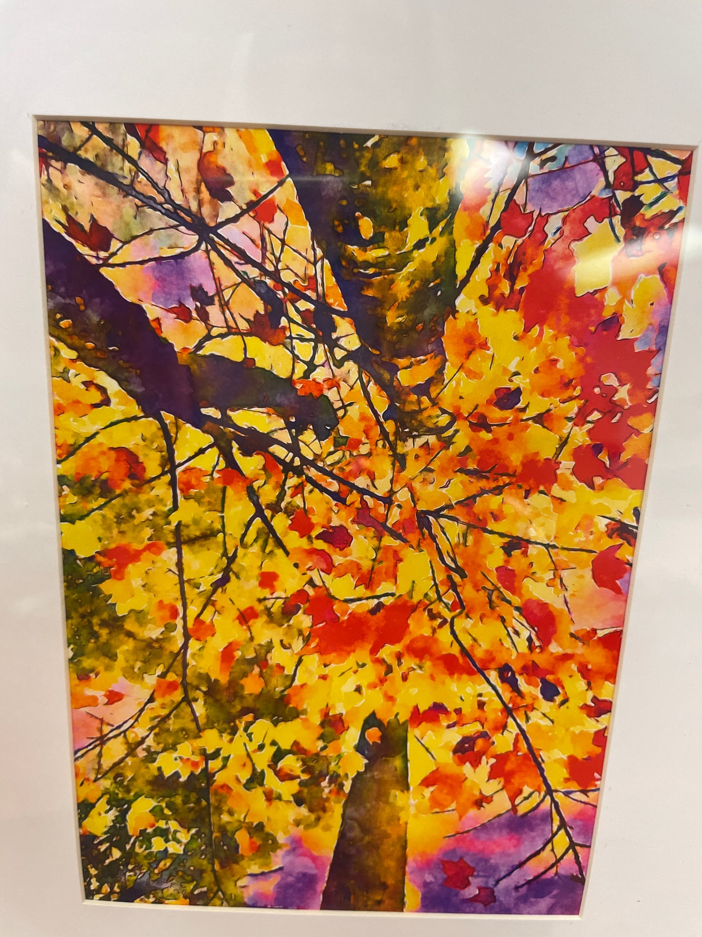 Fall "Bright Tree Tops" Art