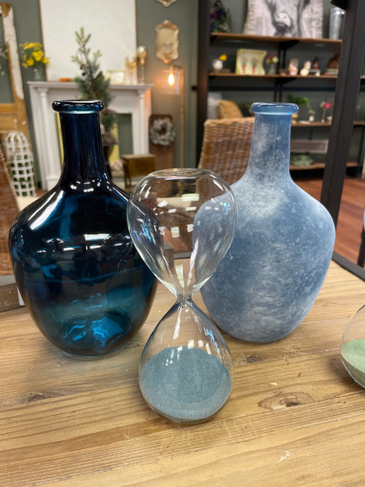Blue Glass Vase
