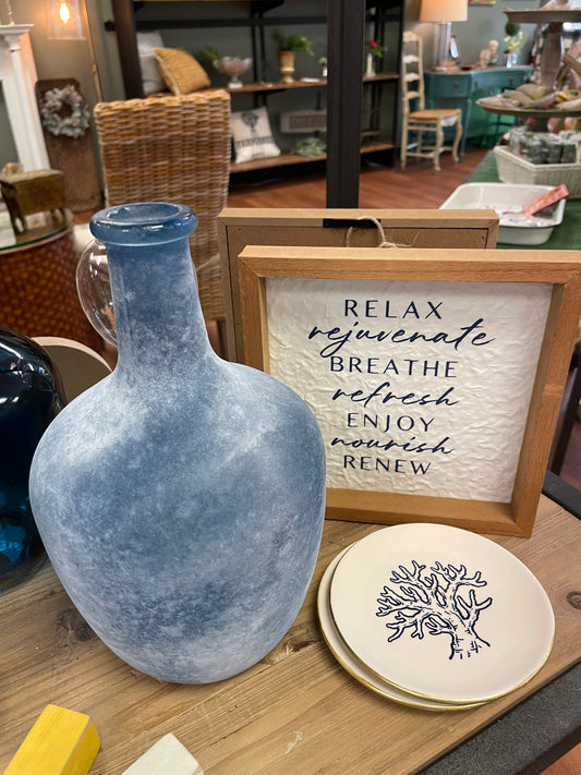 Blue Coral Trinket Dish