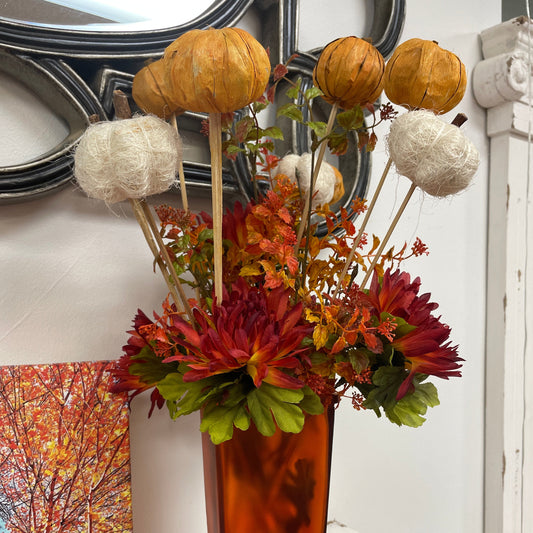 Pumpkin Pick - white