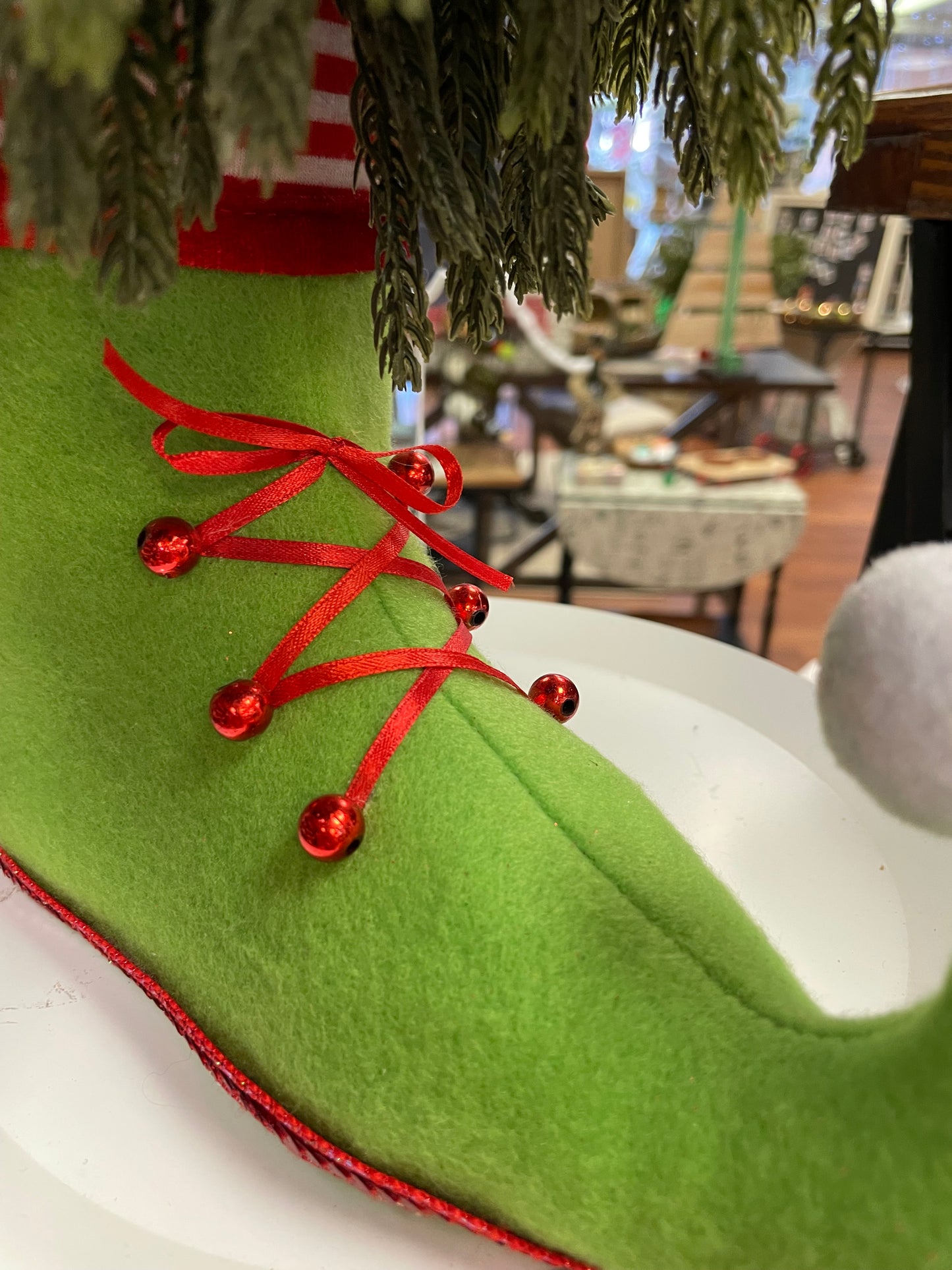 Elf Shoe Green