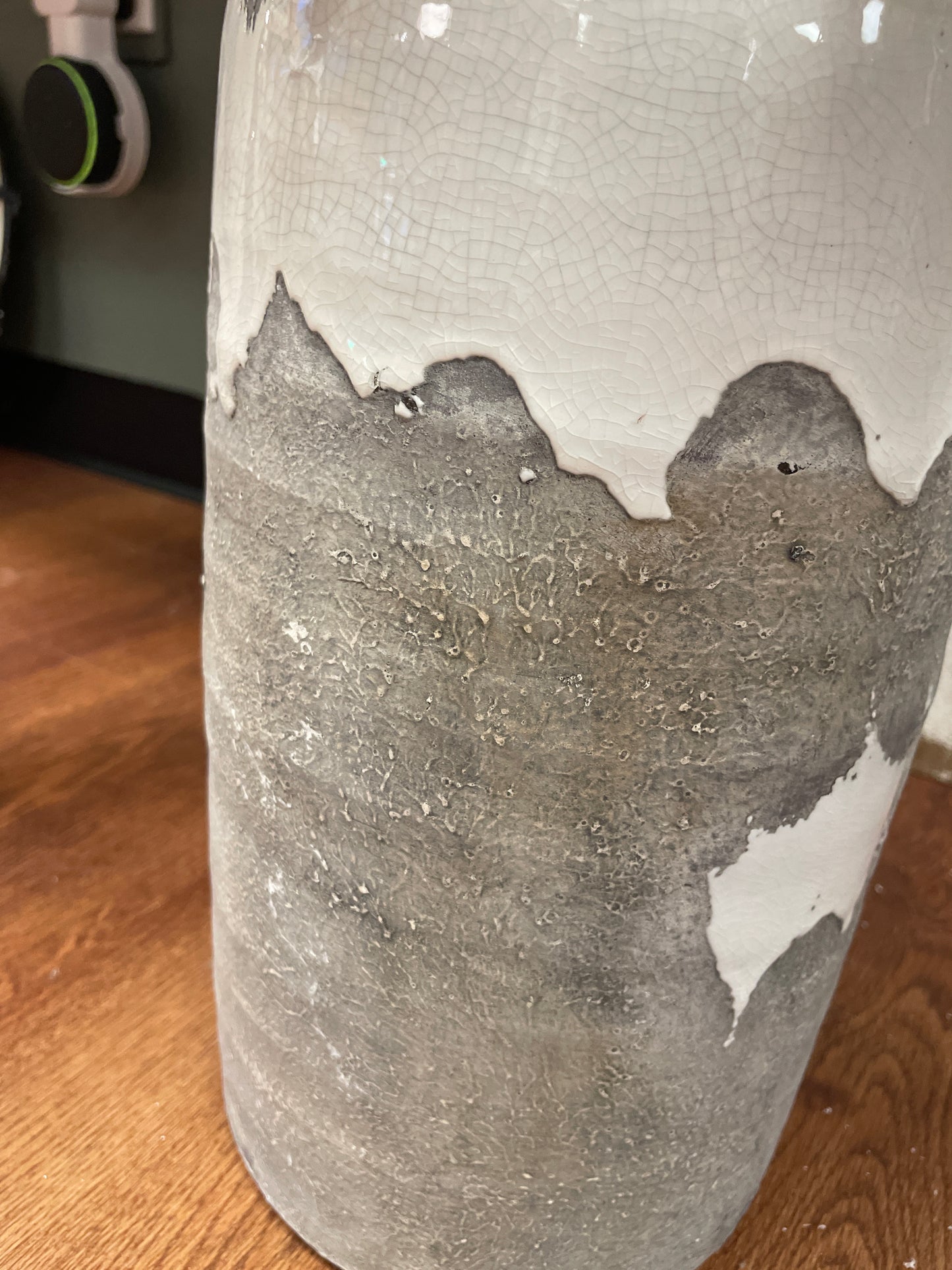 Cement Vase (distressed)