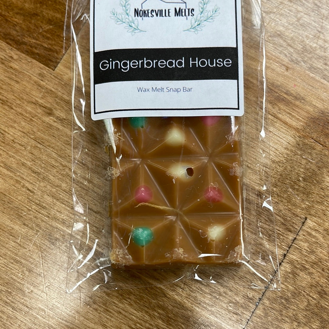 Wax Bars - Gingerbread House
