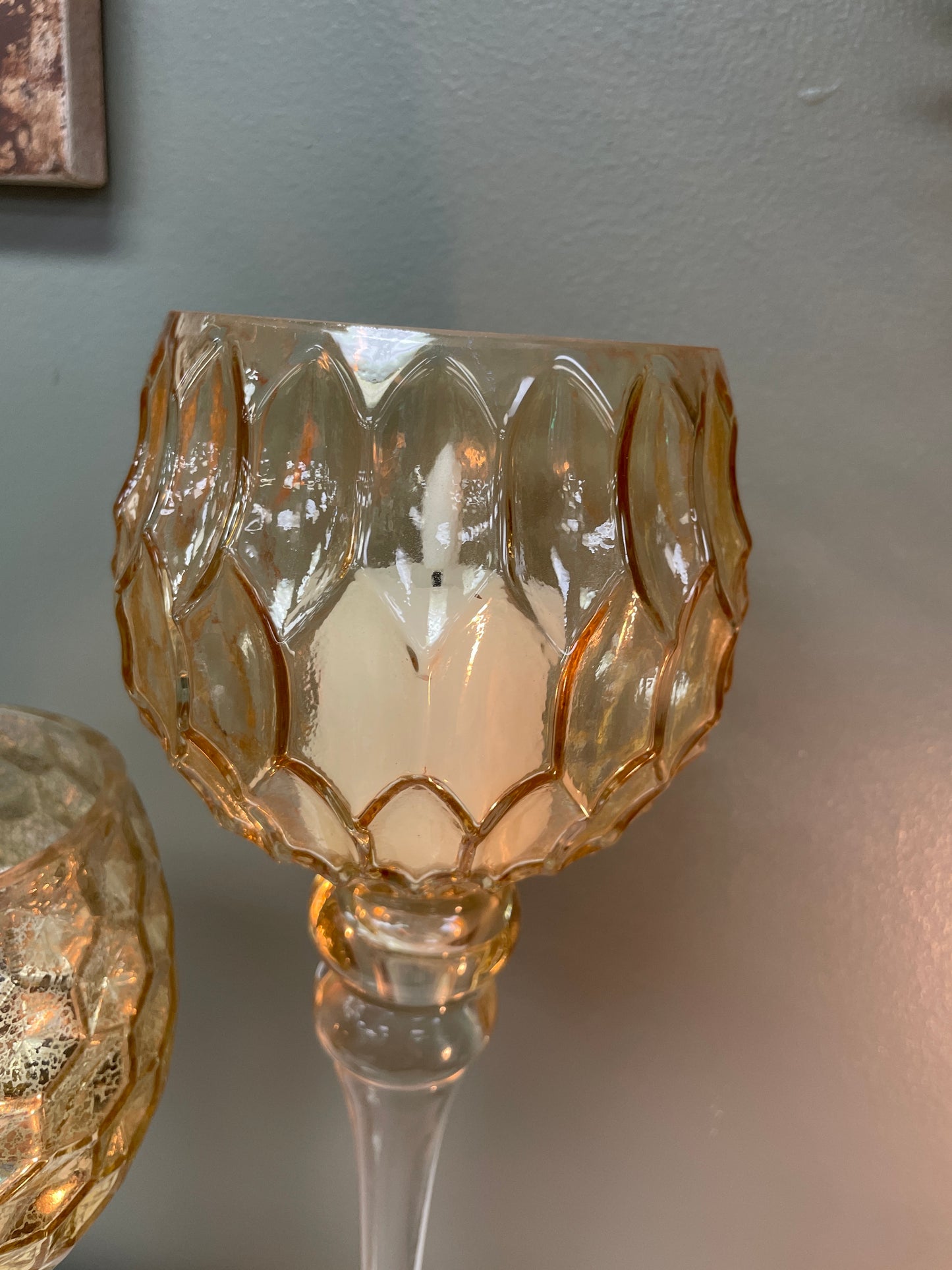 Lt Amber Goblet - LG