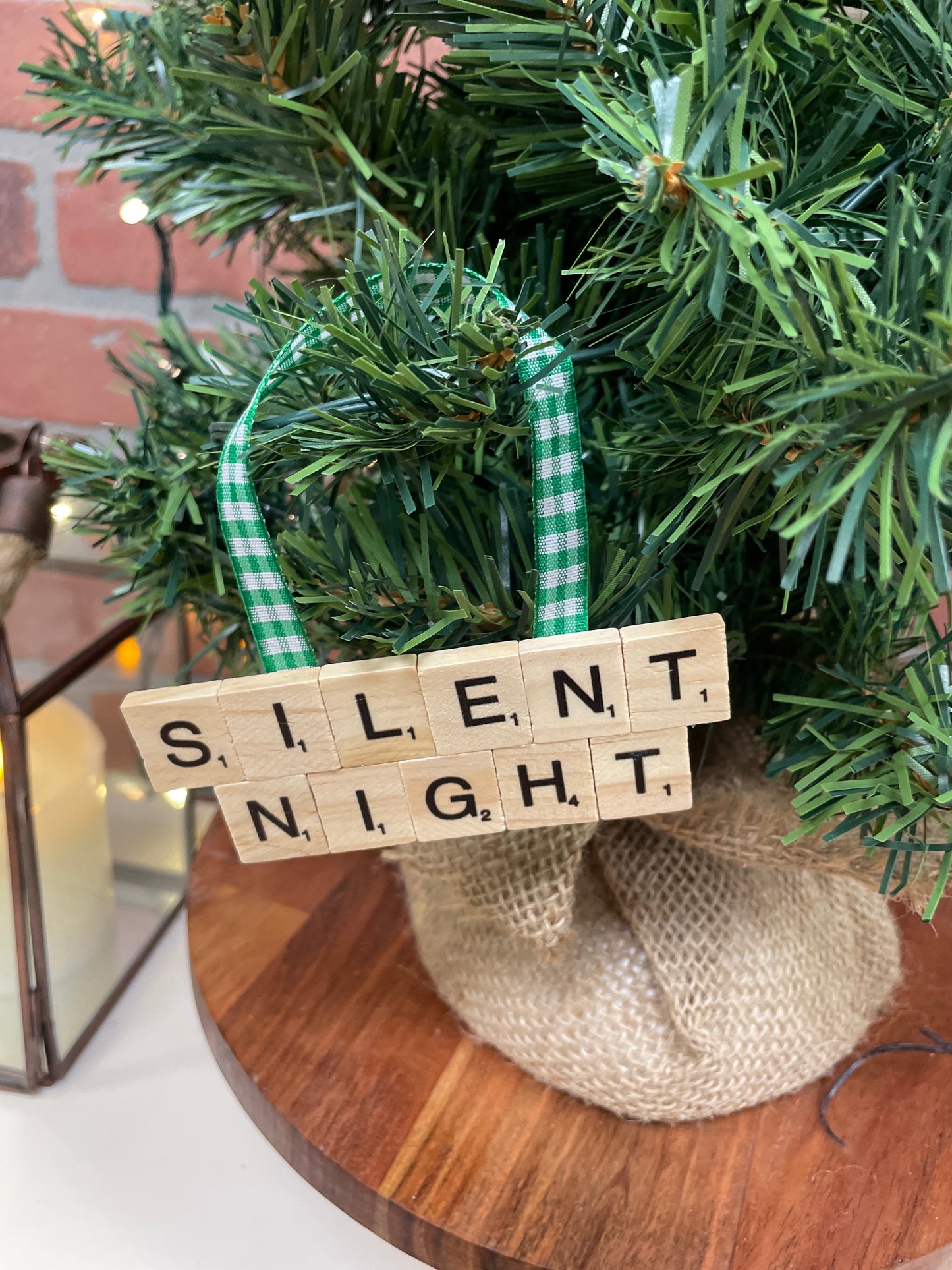 Scrabble Ornaments