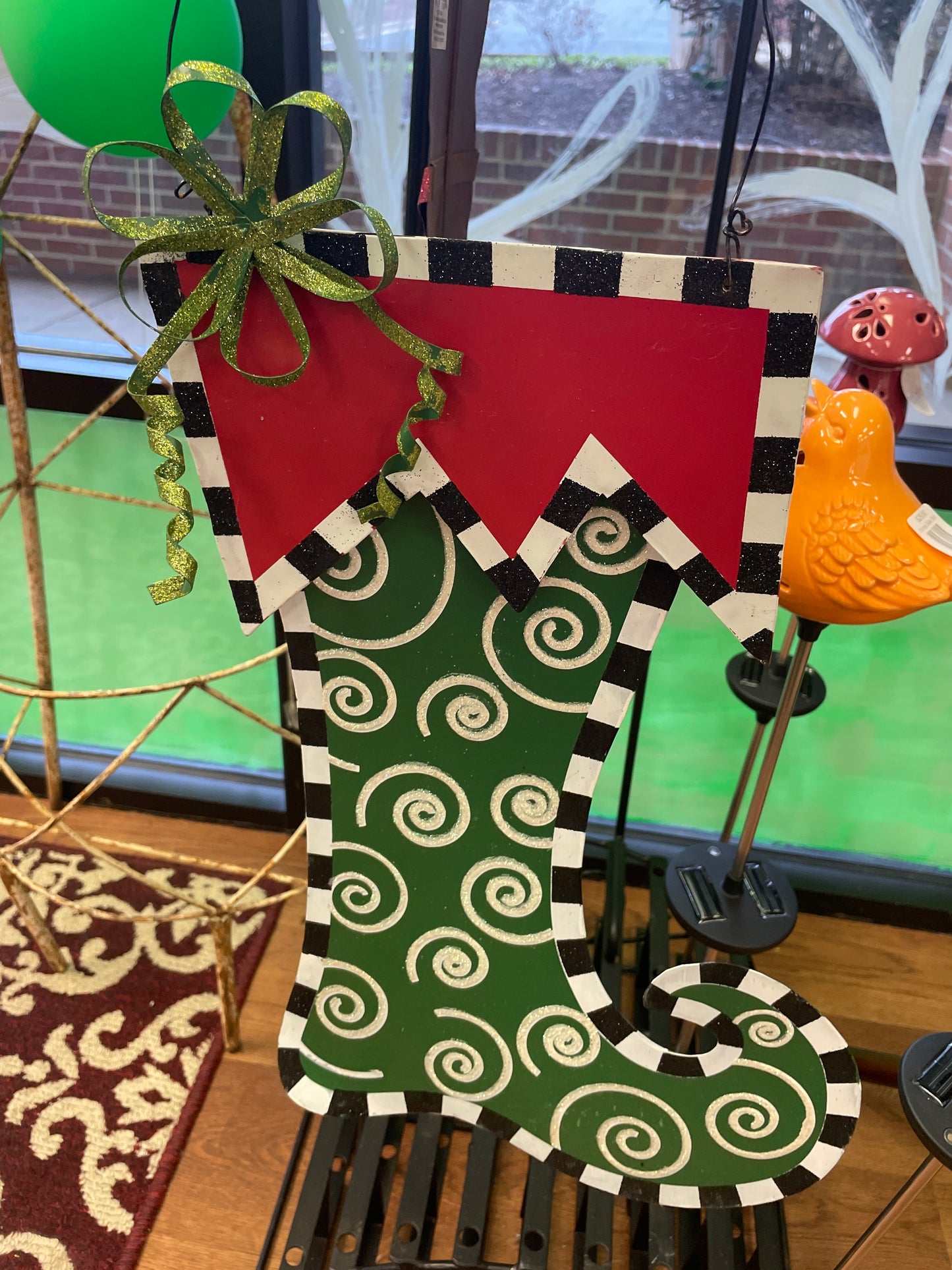 Hanging Metal Stocking