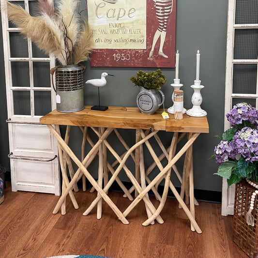 Hand Made Entry Table from Delaware